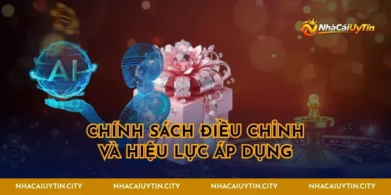 Chính sách điều chỉnh và hiệu lực áp dụng