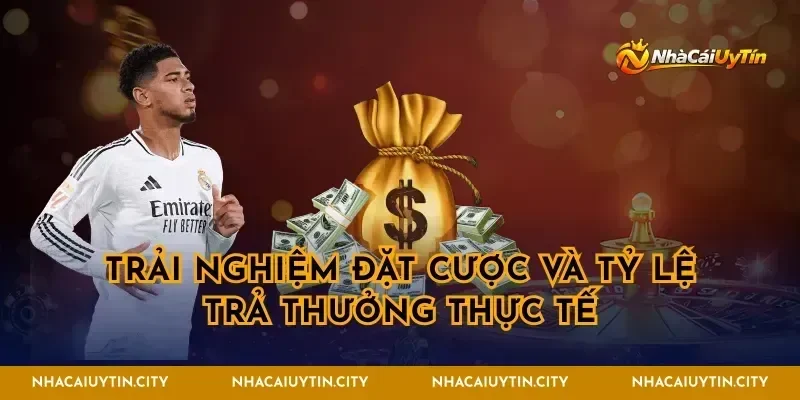 Trải nghiệm đặt cược và tỷ lệ trả thưởng thực tế